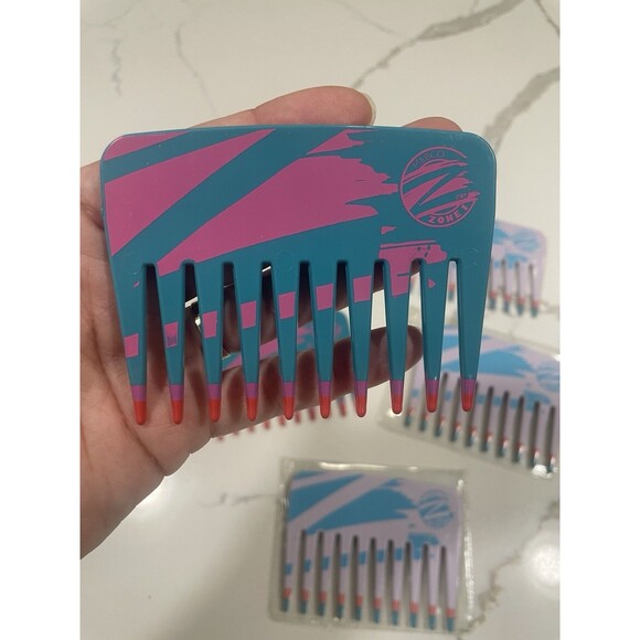 New 90s Mebco Volume Lift Comb & Pouch Purse Size 5 pieces Original - Picture 3 of 6